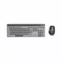 HAMA Комплект безжична клавиатура-мишка "WKM-750", Bluetooth & 2.4Ghz, кирилизирана
