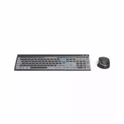 HAMA Комплект безжична клавиатура-мишка "WKM-750", Bluetooth & 2.4Ghz, кирилизирана