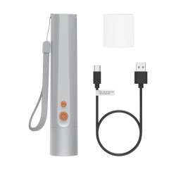 HAMA LED Фенер FL350-C, презареждащ се, алуминиев, 4 режима + SOS