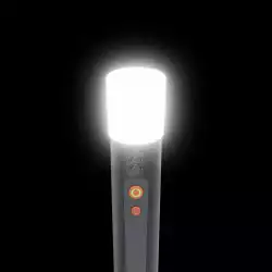 HAMA LED Фенер FLX1200-C, презареждащ се, удароустойчив, алуминиев, 4 режима + SOS