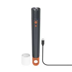 HAMA LED Фенер FLX1200-C, презареждащ се, удароустойчив, алуминиев, 4 режима + SOS