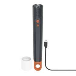 HAMA LED Фенер FLX1200-C, презареждащ се, удароустойчив, алуминиев, 4 режима + SOS