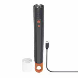 HAMA LED Фенер FLX1200-C, презареждащ се, удароустойчив, алуминиев, 4 режима + SOS