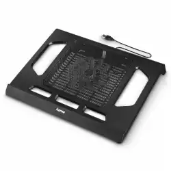 Hama охлаждаща поставка за лаптоп Black Edition с вентилатор, USB