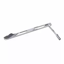 HAMA "Aluminium" стойка за лаптоп, сгъваема, до 40 см (15,6"), сребриста