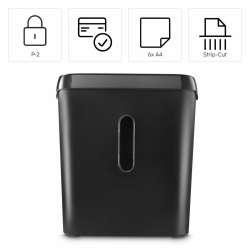 HAMA Шредер „Classic S61“, ниво на сигурност P2 T2 E2