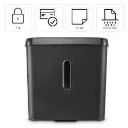 HAMA Шредер „Safe X50“, ниво на сигурност P4 T4 E3