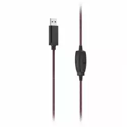 HAMA Слушалки с микрофон HS-USB400 V2, черно