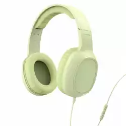 HAMA Слушалки с микрофон "Fun C", USB-C, водач за кабел от едната страна, зелени