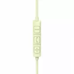 HAMA Слушалки с микрофон "Fun C", USB-C, водач за кабел от едната страна, зелени