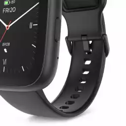 HAMA Смарт часовник "4000", функция за разговори, анализ на съня, водоустойчив, 46 мм, черен