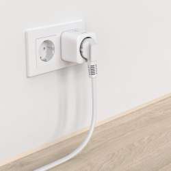HAMA Смарт мини контакт, Wi-Fi, Гласов контрол, 3680 W, Matter