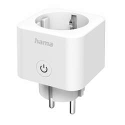 HAMA Смарт мини контакт, Wi-Fi, Гласов контрол, 3680 W, Matter