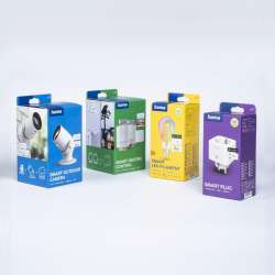 HAMA Смарт мини контакт, Wi-Fi, Гласов контрол, 3680 W