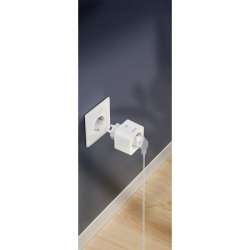 HAMA Смарт мини контакт, Wi-Fi, Гласов контрол, 3680 W, Matter