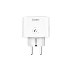 HAMA Смарт мини контакт, Wi-Fi, Гласов контрол, 3680 W, Matter