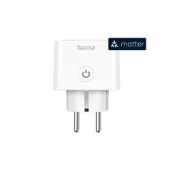 HAMA Смарт мини  WiFi контакт 3680W, 16A с прил. за измерване на ен.консумация