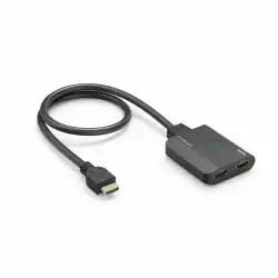 HAMA Сплитер 4K HDMI мъжко - 2 x HDMI женско, черен
