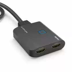 HAMA Сплитер 4K HDMI мъжко - 2 x HDMI женско, черен