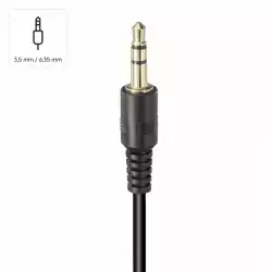 HAMA Стерео слушалки "Shell II", Over-Ear, 2m, черни