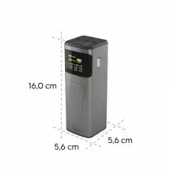 HAMA Външна батерия „High Power“, 200 W, 24000 mAh, 2x USB-C, USB-A, бързо зареждане