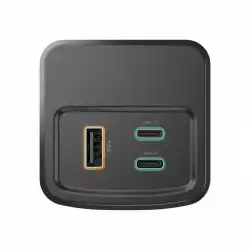 HAMA Външна батерия „High Power“, 200 W, 24000 mAh, 2x USB-C, USB-A, бързо зареждане