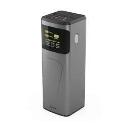 HAMA Външна батерия „High Power“, 200 W, 24000 mAh, 2x USB-C, USB-A, бързо зареждане