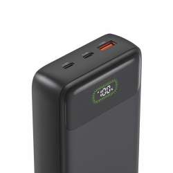 HAMA Външна батерия "PD27-W65", 27000 mAh, Изходи: 2xUSB-C, USB-A, Бързо зареждане