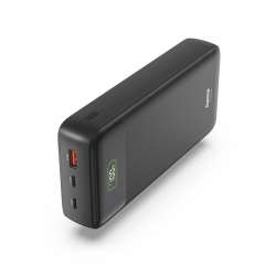 HAMA Външна батерия "PD27-W65", 27000 mAh, Изходи: 2xUSB-C, USB-A, Бързо зареждане