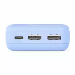 HAMA Външна батерия "Pocket 10", 10000 mAh, Изходи: 2x USB-A, син