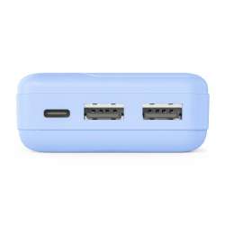 HAMA Външна батерия "Pocket 10", 10000 mAh, Изходи: 2x USB-A, син