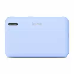 HAMA Външна батерия "Pocket 10", 10000 mAh, Изходи: 2x USB-A, син