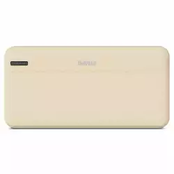 HAMA Външна батерия "Pocket 20", 20000 mAh, Изходи: 2x USB-A, бежов