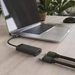 HAMA Видео адаптер, USB-C - DisplayPort / HDMI™, Ultra-HD 4K@@60hz