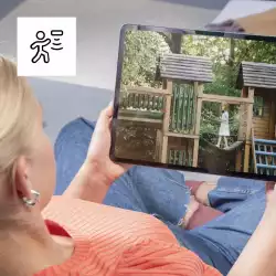 HAMA Wi-Fi камера 1080p, за външна употреба, нощно виждане, запис                          