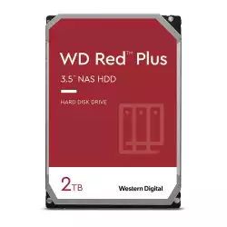 Хард диск WD Red PLUS NAS, 2TB, 5400rpm, 64MB, SATA 3