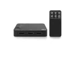 HDMI суич ACT AC7841, 5/1, 3D, 4K@@60Hz, Черен