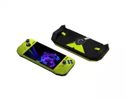 Игрова конзола MSI CLAW A8 BZ2EM-058GR - 8" IPS FHD+(1920x1200) 120Hz VRR, 24GB LPDDR5x, 1TB SSD, Windows 11 Home - Neon Green