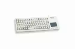 Жична индустриална клавиатура CHERRY G84-5500 XS с тъч пад, бяла