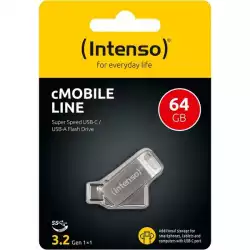 Intenso USB Flash Drive 3.2 64GB cMobile Line                          