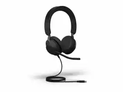 Jabra Evolve2 40 SE, USB-C, MS Stereo слушалка с микрофон                          