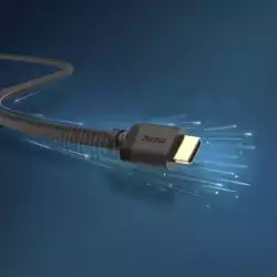 Кабел HDMI - HDMI Ultra HD, 8K, 48 Gbit/s, Ethernet, позл.конектори, 1 м