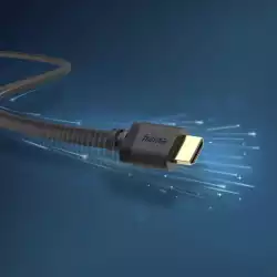 Кабел HDMI - HDMI Ultra HD, 8K, 48 Gbit/s, Ethernet, позл.конектори, 1 м