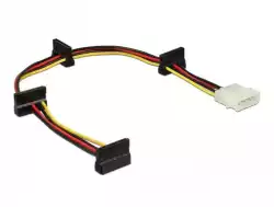 Кабел Power Molex 4 Pin  > 4 x SATA 15 Pin, 40cm