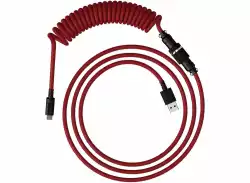 Кабел за клавиатура HyperX Coiled Cable USB-C Red-Black                          