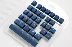 Капачки за механична клавиатура Ducky Navy 31-Keycap Set Rubber Backlit Double-Shot US Layout                          