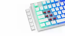 Капачки за механична клавиатура ENDORFY - 104 бр PBT, US Layout, Onyx White