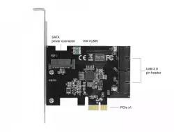 Карта Delock, PCI Express x1 към USB 3.0 Pin Header