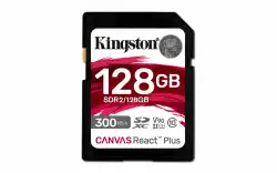Карта памет Kingston Canvas React SDXC 128GB Карта памет Kingston Canvas React SDXC 128GB