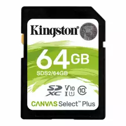 Карта памет Kingston Canvas Select Plus SD, 64GB